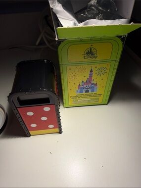 Minnie Mouse Themed Red & Yellow trash can